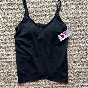 Lands’ End Tankini Swim Top Small